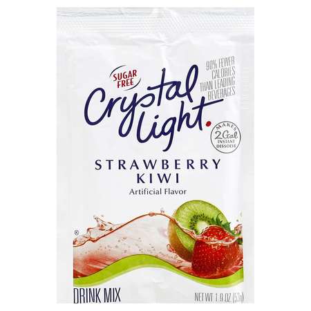 Crystal Light Crystal Light Strawberry Kiwi Beverage Mix Packet Makes 2 gal., PK12 83947